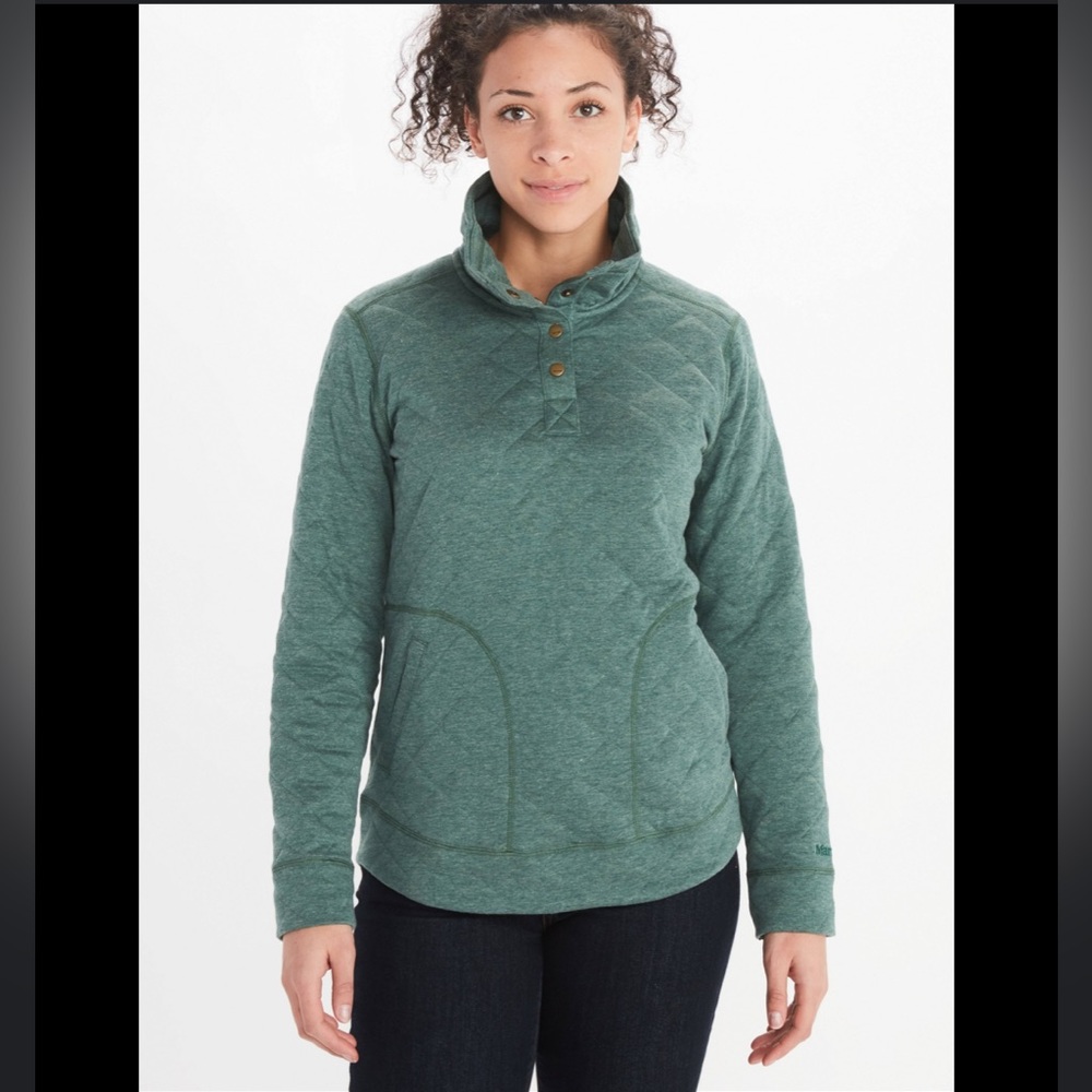 Marmot Roice Pullover Size XS Botanical Garden Heather